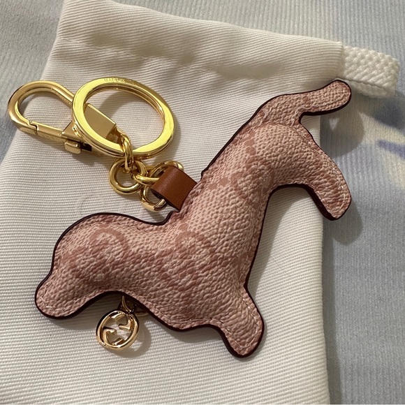 Gucci Puppy-Shaped Keychain - Picture 4 of 6